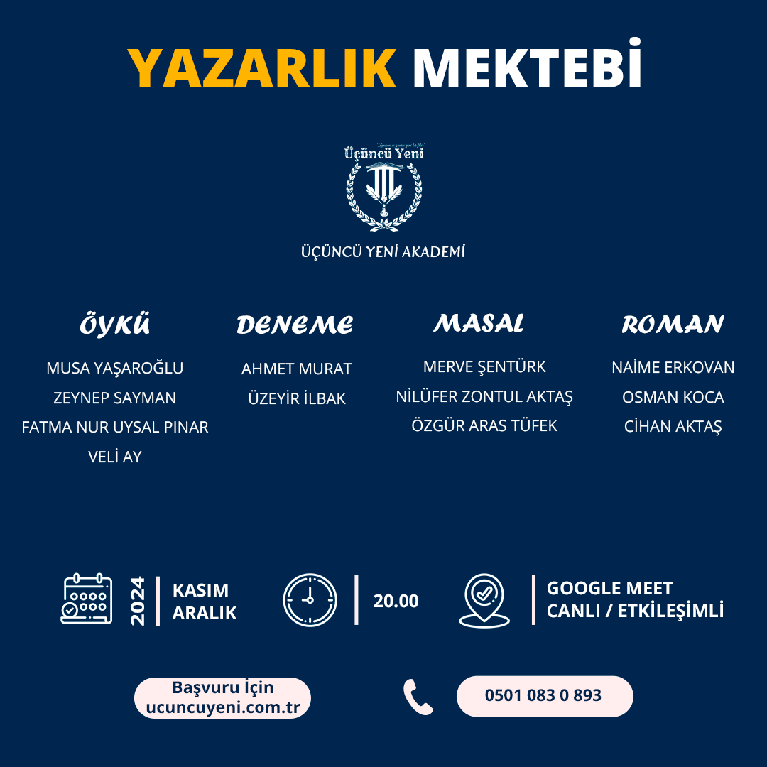 YAZARLIK MEKTEBİ